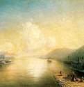 Волга у Жигулевских гор. 1887 - 129 х 219 смХолст, маслоРомантизм, реализмРоссияКиев. Киевский государственный музей русского искусства